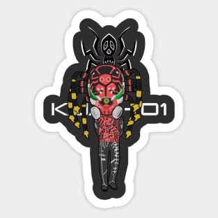 Shin Kamen Rider Kumo Aug KUA-01 Sticker